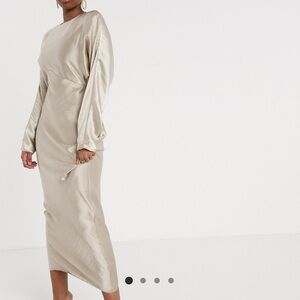 ASOS Cream Maxi Dress
